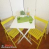 set sedie sedia pieghevoli pieghevole birreria con tavolo 50x50