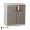 armadio armadietto resina rattan line tuttopiani esterno 68x42x85 basso