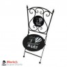 sedia da giardino "balloon vintage" in metallo