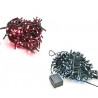 luci luce led rosso bianco 8 funzioni natale da interno