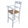 SEDIA SEGGIOLONE LEGNO MASSELLO BAMBINO BIMBO CASA RISTORANTE NOCE