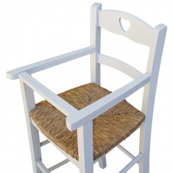 SEDIA SEGGIOLONE LEGNO MASSELLO BAMBINO BIMBO CASA RISTORANTE NOCE