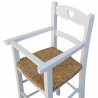 SEDIA SEGGIOLONE LEGNO MASSELLO BAMBINO BIMBO CASA RISTORANTE NOCE