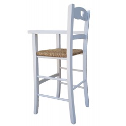SEDIA SEGGIOLONE LEGNO MASSELLO BAMBINO BIMBO CASA RISTORANTE NOCE