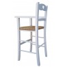 SEDIA SEGGIOLONE LEGNO MASSELLO BAMBINO BIMBO CASA RISTORANTE NOCE
