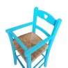 SEDIA SEGGIOLONE LEGNO MASSELLO BAMBINO BIMBO CASA RISTORANTE NOCE