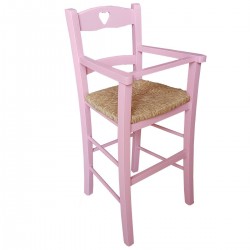 SEDIA SEGGIOLONE LEGNO MASSELLO BAMBINO BIMBO CASA RISTORANTE NOCE