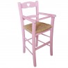 SEDIA SEGGIOLONE LEGNO MASSELLO BAMBINO BIMBO CASA RISTORANTE NOCE
