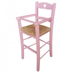 SEDIA SEGGIOLONE LEGNO MASSELLO BAMBINO BIMBO CASA RISTORANTE NOCE