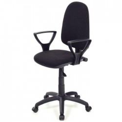 Sedia  girevole in tessuto  mod."Torino" vari colori