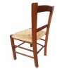 sedia legno seduta in paglia casa mezza sedia sedie camino caminetto