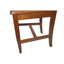 sedia da cucina in legno massello colore noce seduta massello soggiorno sala