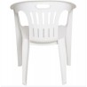 4 sedie bianche da giardino in plastica Piona