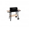 Barbecue rettangolare 93x33 con ruote a carbone