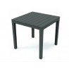 Tavolo Bali antracite 78 x 78