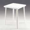 Tavolo Weekend Bianco da Esterno 80×80 cm