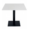 Tavolo Contract in Melaminico 80×80 Piano Bianco – Kit base+tavolo