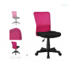 Sedia girevole fucsia da ufficio camera con ruote
