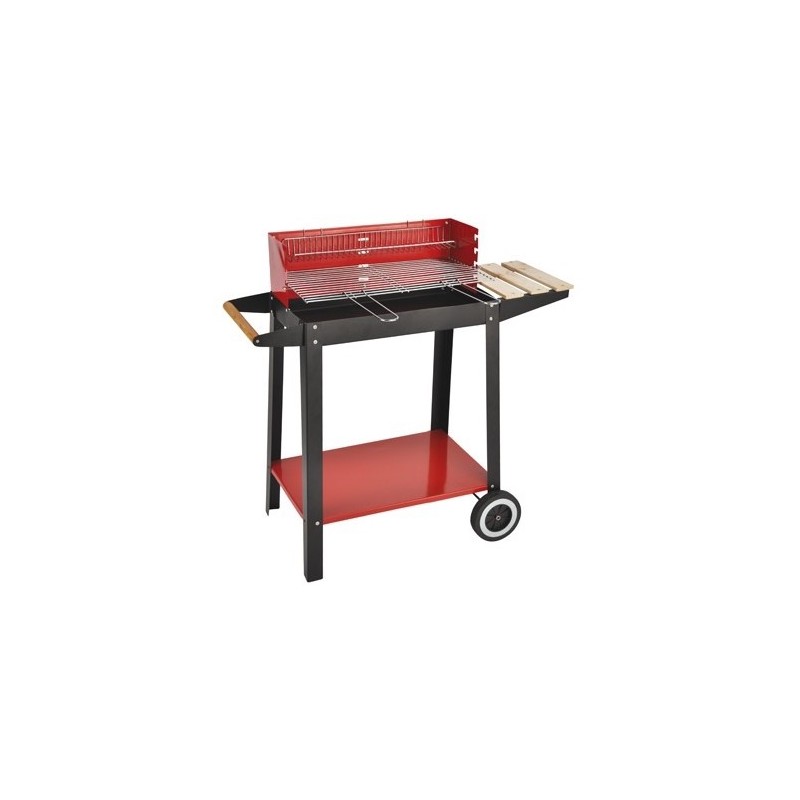 barbecue montana con appoggio laterale 87x45 h83cm