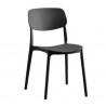 Set 4 sedie impilabili Sun - Arredo locali interni moderni  esterno