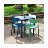 Sedia Amalfi  in polipropilene in vari colori per interno o esterno versatile