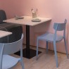 Sedia Amalfi  in polipropilene in vari colori per interno o esterno versatile
