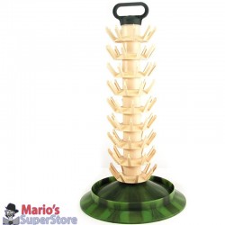 Scolabottiglie in Plastica Girevole con Maniglia 80 Posti