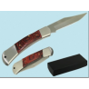 coltello serramanico acciaio inox caccia campeggio