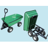 carrello ribaltabile trasporto giardinaggio