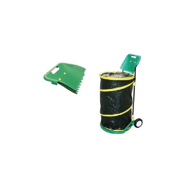 carrello giardino immondizia