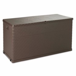 baule resina rattan ripostiglio ordine
