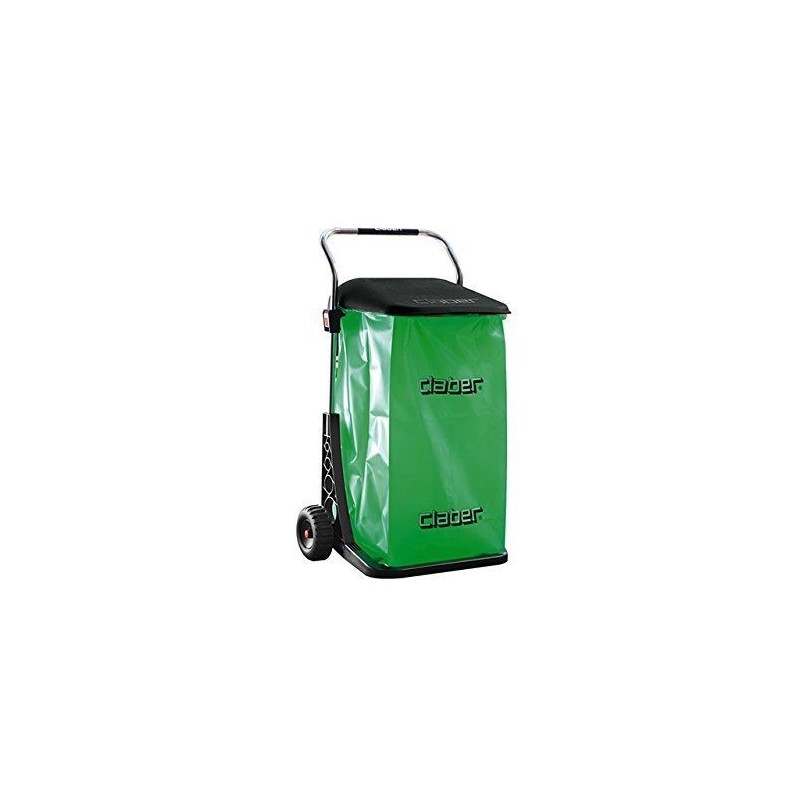 carrello cestone raccoglitutto con ruote gommate con sacco incluso